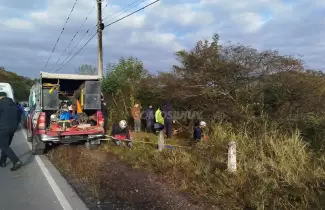 Siniestro vial en Ruta Provincial 2