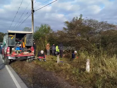 Siniestro vial en Ruta Provincial 2