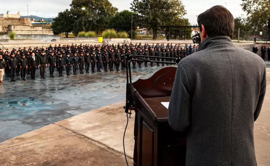 sadir lanzo la segunda cohorte de capacitacion para el ascenso de las fuerzas de seguridad