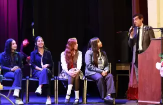 Sadir acompa�� el lanzamiento del programa "Embajadora de Mis Derechos" 2026