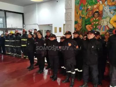 Bomberos voluntarios de Jujuy pidieron en la Legislatura la adhesi�n a una ley nacional que les permita acceder a jubilaci�n y obra social