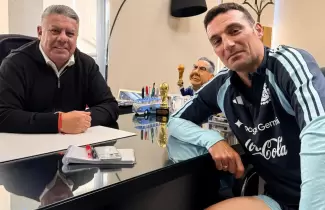 scaloni y chiqui tapia