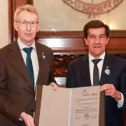 Sadir recibió al embajador del Reino de Suecia en la Argentina