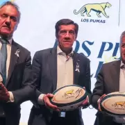 Sadir participó de la presentación oficial del test match entre Los Pumas y Australia que se jugará en Jujuy