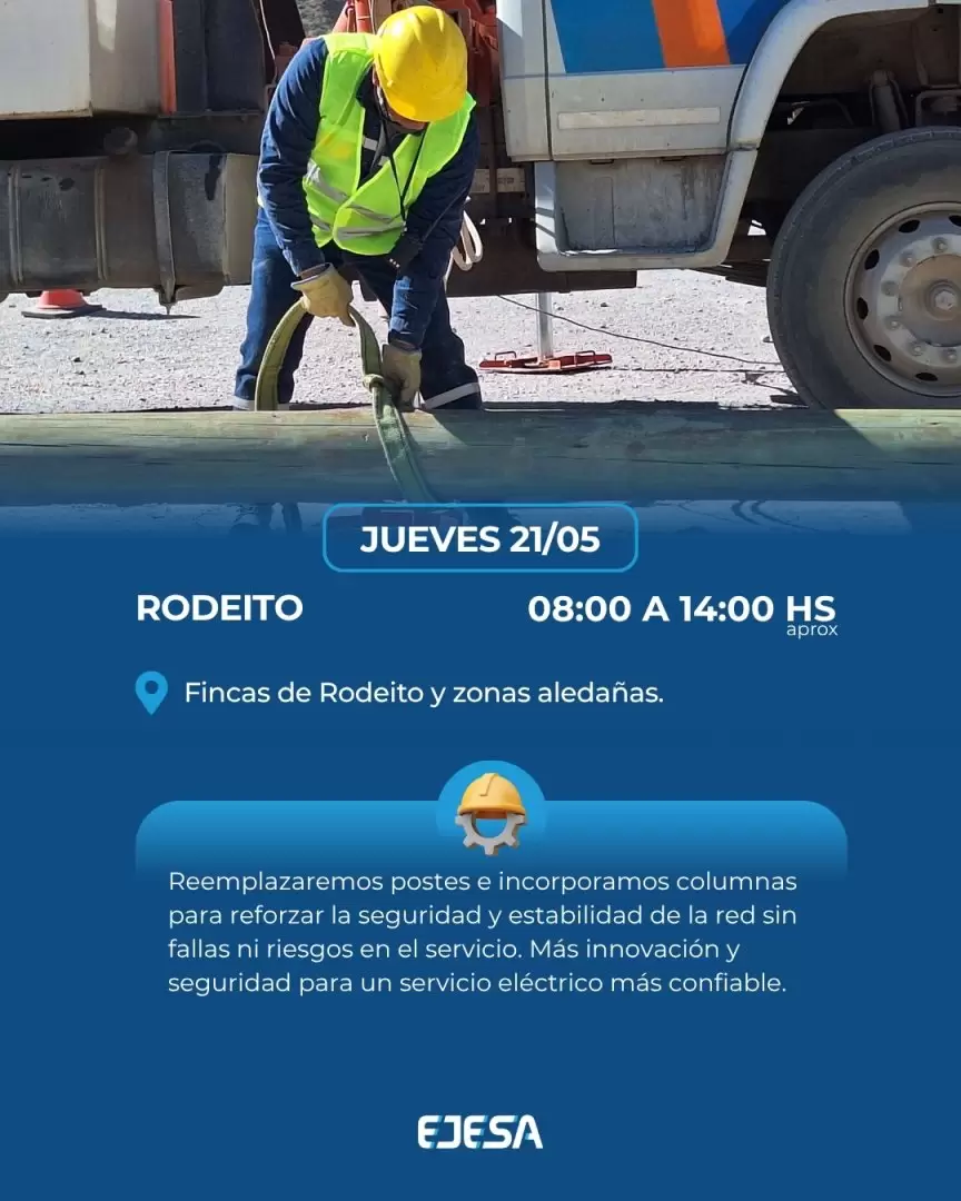 Cortes programados en Rodeito