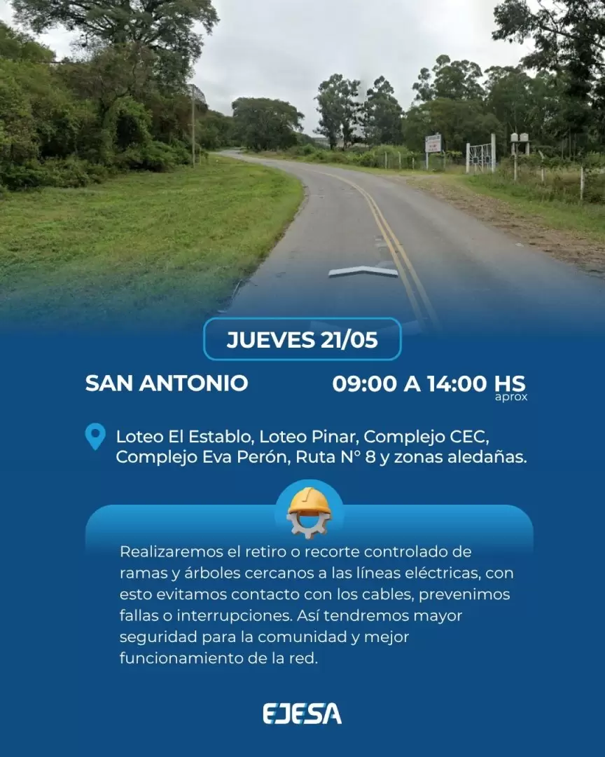 Tareas programadas en San Antonio