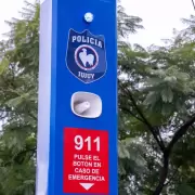 Cómo funciona el nuevo tótem de seguridad ciudadana que habilitaron en Jujuy