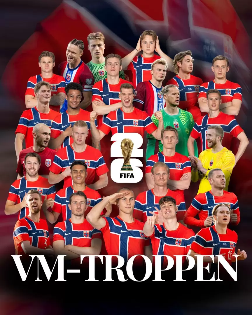 Noruega está lista para que empiece el Mundial 2026
