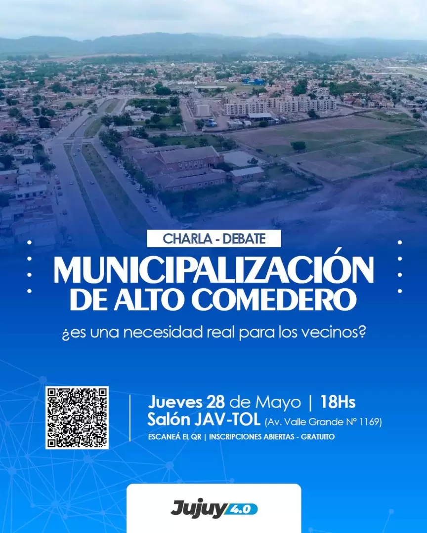Charla debate sobre la municipalizaci�n de Alto Comedero