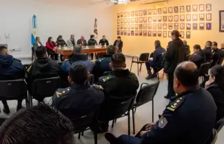 El MPA y la Polic�a coordinaron acciones para optimizar investigaciones y avanzar en la digitalizaci�n de procesos
