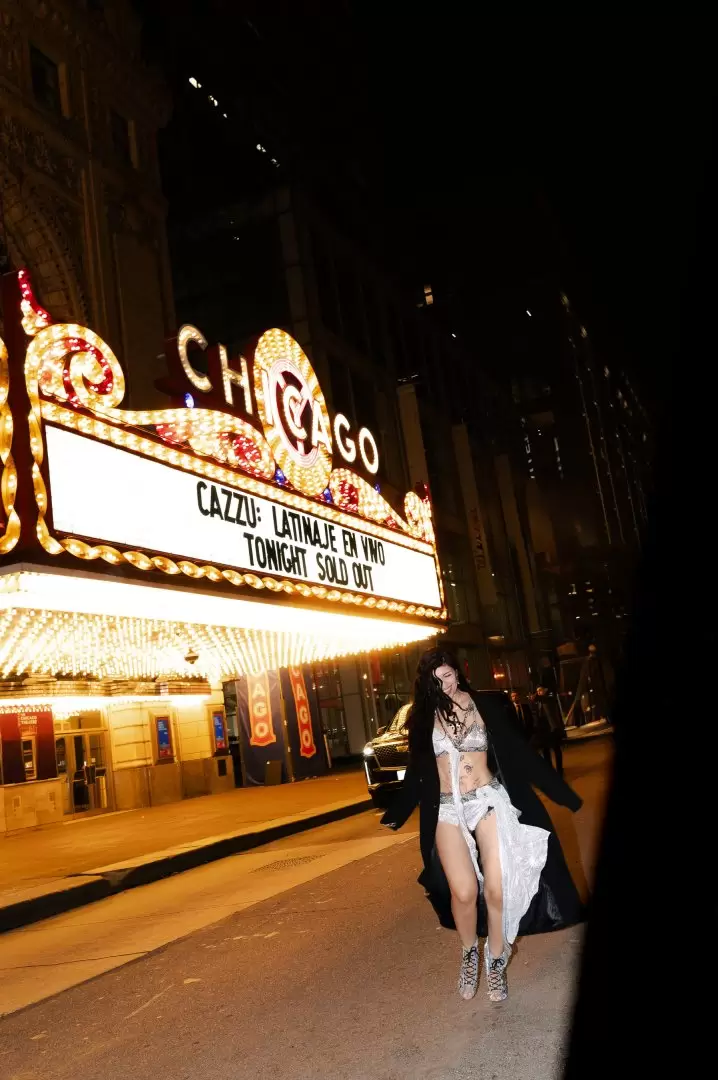 Cazzu la rompió en Estados Unidos