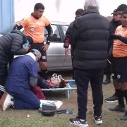 Violento episodio en La Tablada: suspendieron el partido entre El Cruce y Palermo tras la agresión a un jugador