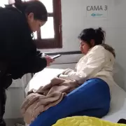 Policías le salvaron la vida a un bebé en Monterrico