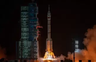 Hist�rico: China lanz� una nueva misi�n espacial y se prepara para vivir un a�o entero en �rbita
