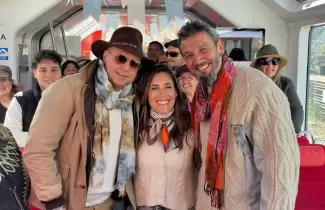 Soledad Pastorutti sorprendi� los pasajeros del Tren Solar en la Experiencia 180�