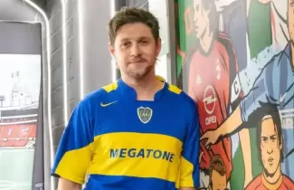 Niall Horan visti� una camiseta retro de Boca Juniors y record� el paso de One Direction por Argentina