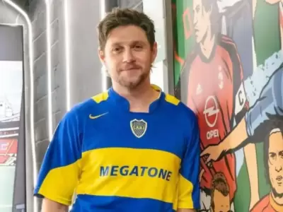 Niall Horan visti� una camiseta retro de Boca Juniors y record� el paso de One Direction por Argentina