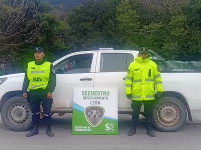 coca secuestrada en el destacamento Le�n en Ruta Nacional 9