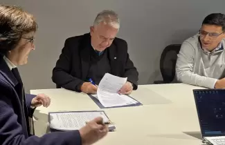Avanza la red de municipios modernos: convenio para transformar la gesti�n en San Pedro