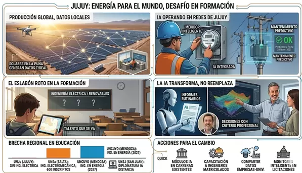 Jujuy produce energ�a para el mundo, y no forma a los ingenieros que la gestionan