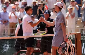 Cer�ndolo se impuso en un partidazo frente al n�mero 1 del mundo en Roland Garros