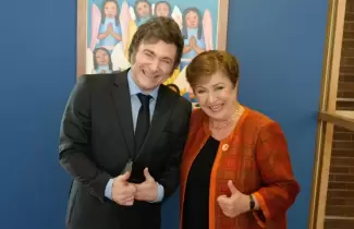 javier milei kristalina georgieva