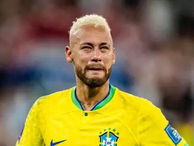 Se lesion� Neymar Jr. en la previa de los entrenamientos con la Selecci�n