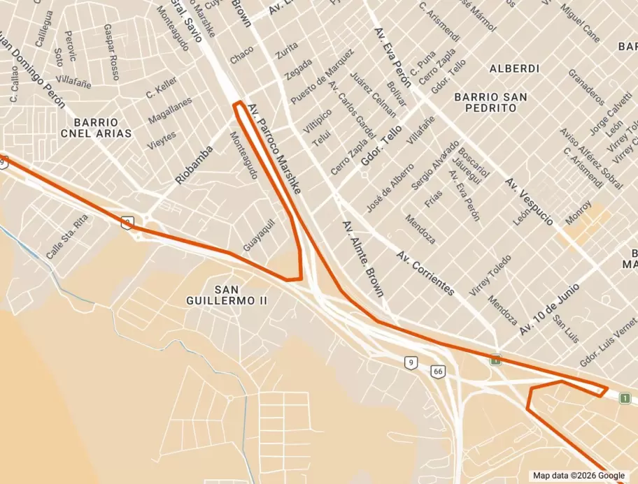 mapa operativo