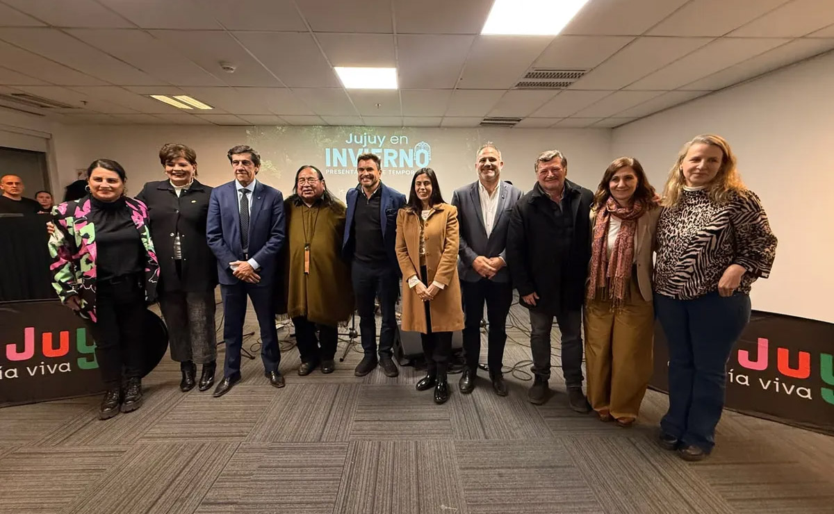Sadir encabezó en Buenos Aires la presentación de la temporada de invierno 2026 de Jujuy