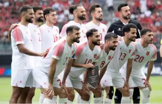 Jordania fue goleada por Suiza 4 a 1