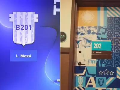 Las puertas personalizadas de Messi