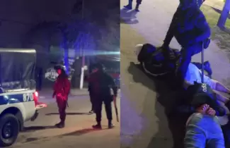 aprehendidos por disturbios en avenida El �xodo