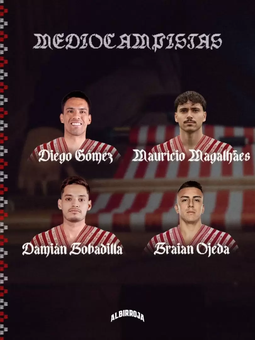 Mediocampistas convocados por Alfaro