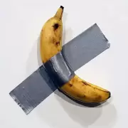 Otro esc�ndalo en un museo de Francia: robaron la famosa obra de la banana valuada en US$6,2 millones