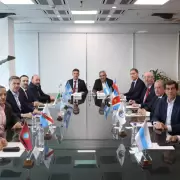 Sadir particip� de una nueva Asamblea del Norte Grande junto al ministro del Interior y el CFI