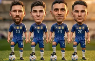 Se puede generar los cabezones de la Selecci�n Argentina con la IA Gemini de Google