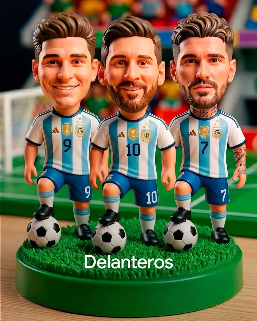 Juli�n, Messi y De Paul tambi�n pueden ser generados