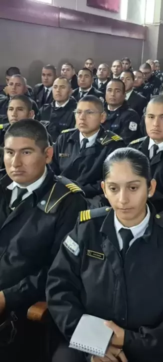 cadetes y fuerza de seguridad jujuy