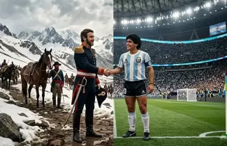 san martin maradona