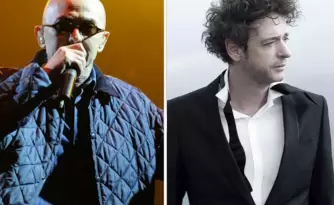 Indio Solari y Gustavo Cerati
