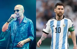 el indio solari y messi
