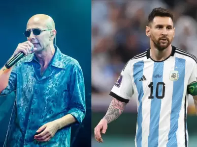 el indio solari y messi