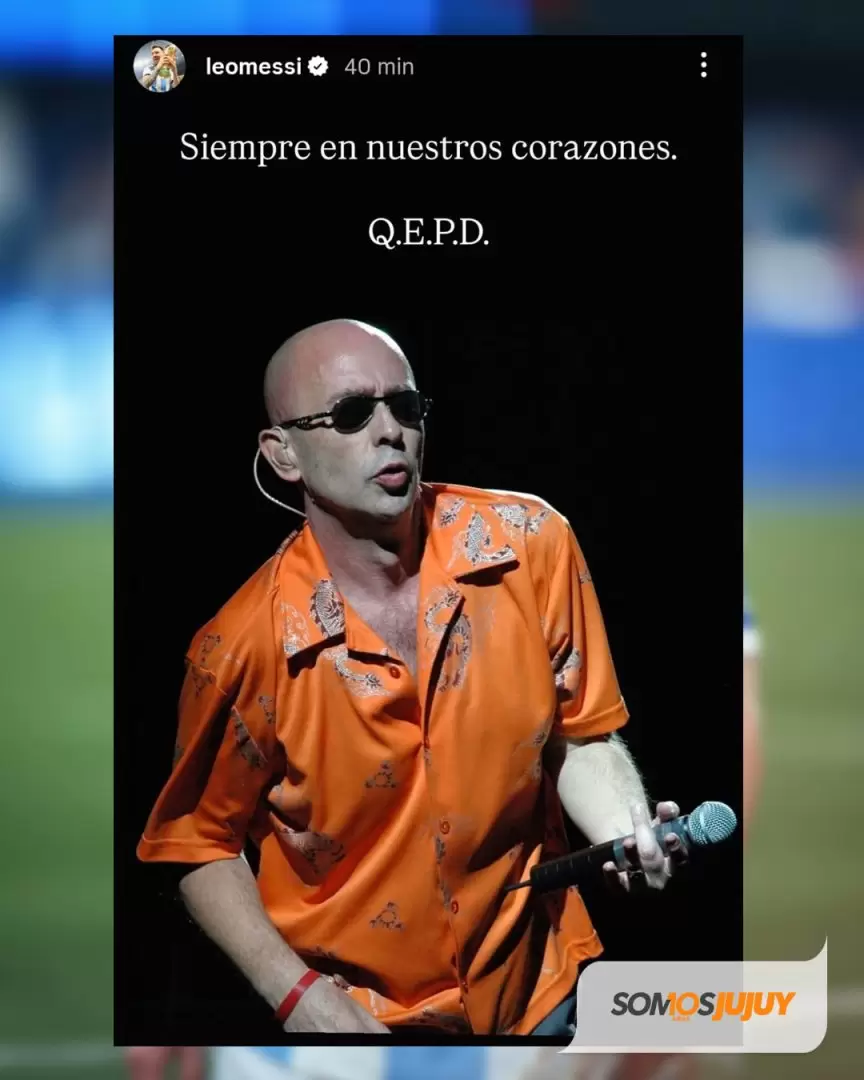 mensaje de messi sobre solari