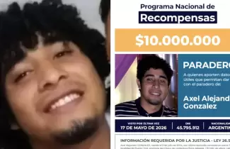Axel Gonz�lez joven desaparecido en Chaco