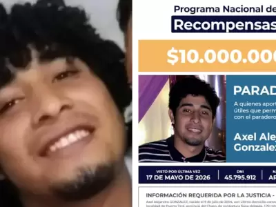 Axel Gonz�lez joven desaparecido en Chaco