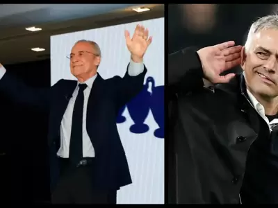 Tras ser reelecto como presidente del Real Madrid, Florentino P�rez anunci� el regreso de Jos� Mourinho