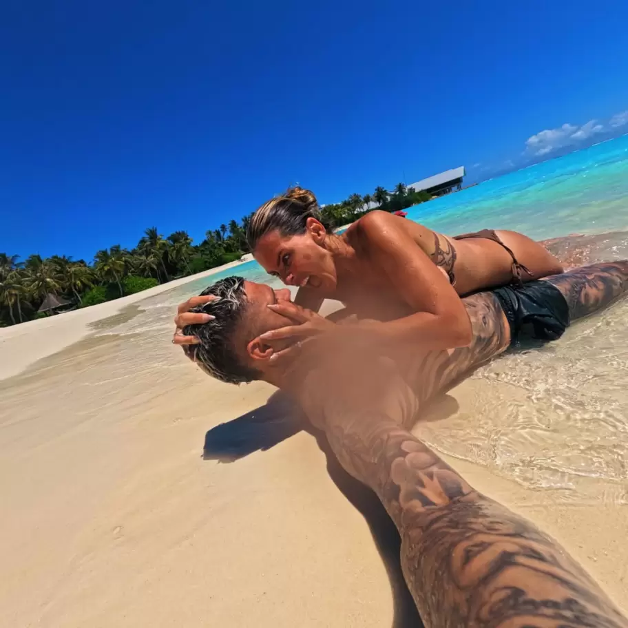 mauro icardi subio fotos de la china suarez sin ropa