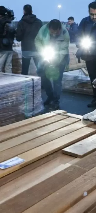 Incautaron m�s de 100 toneladas de droga oculta en madera de un cargamento proveniente de Bolivia