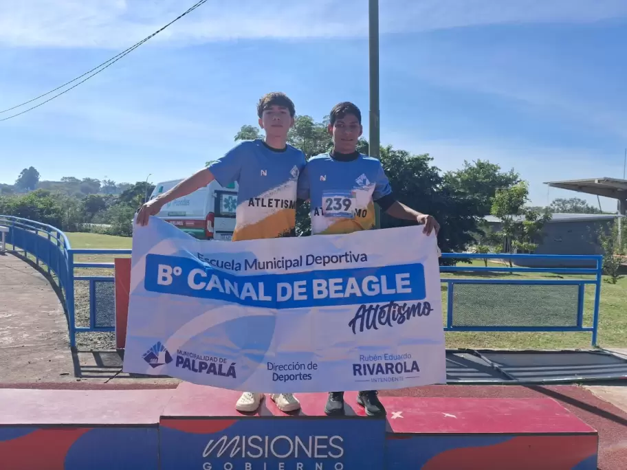 Pablo González junto a Kevin Carrizo