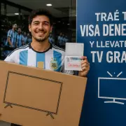 Visa rechazada para el Mundial 2026: una marca argentina regala televisores a los hinchas que no podrán viajar a Estados Unidos